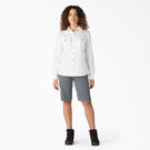Women&#39;s Long Sleeve Roll-Tab Work Shirt - White &#40;WH&#41;