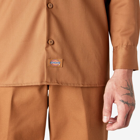 Long Sleeve Work Shirt - Brown Duck &#40;WSD&#41;
