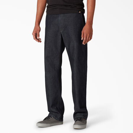 Dickies Skateboarding Regular Fit Utility Jeans - Rinsed Indigo Blue &#40;RNB&#41;