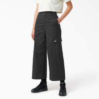 Women's Regular Fit Cargo Pants - Stonewashed Black (SBK)