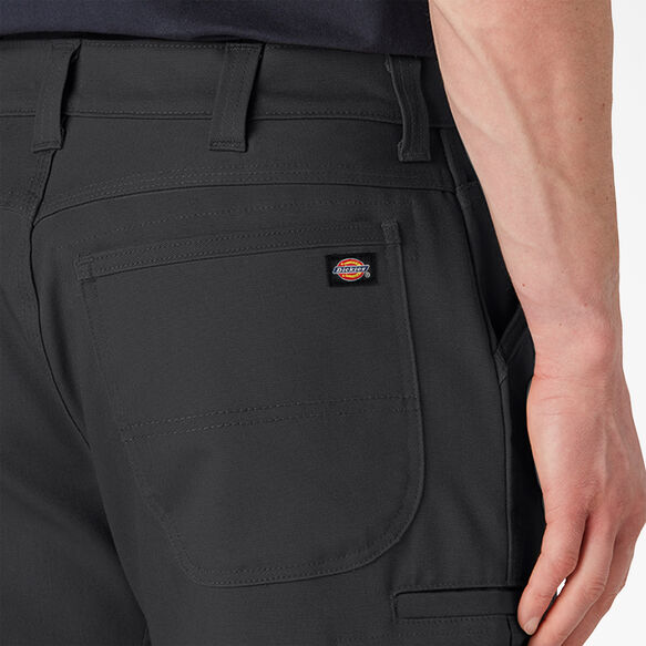 DuraTech Ranger Relaxed Fit Duck Shorts, 11&quot; - Black &#40;BK&#41;