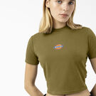 Women&#39;s Maple Valley Cropped T-Shirt - Green Moss &#40;G2M&#41;