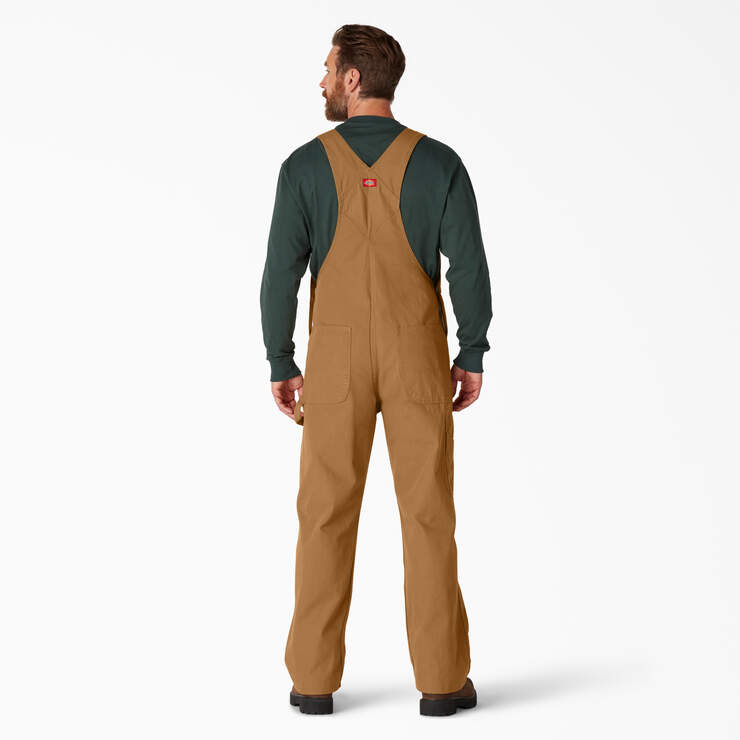 Classic Bib Overalls - Rinsed Brown Duck (RBD) image number 2