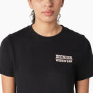 Women&#39;s Heavyweight Workwear Graphic T-Shirt - Black &#40;KBK&#41;