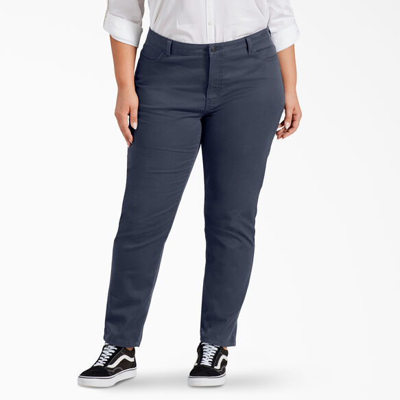 Women&#39;s Plus Perfect Shape Skinny Fit Pants - Rinsed Navy &#40;RNV&#41;