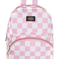 Pink Checkered Mini Backpack - Pink White Checkered (CKW)