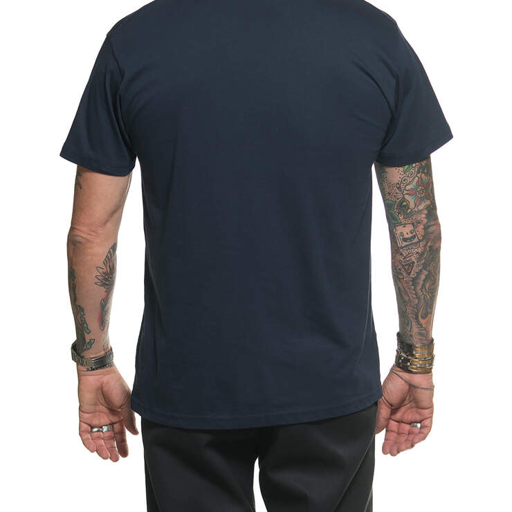 Gas Monkey® Head Graphic T-Shirt - Navy Blue (NVY) image number 2
