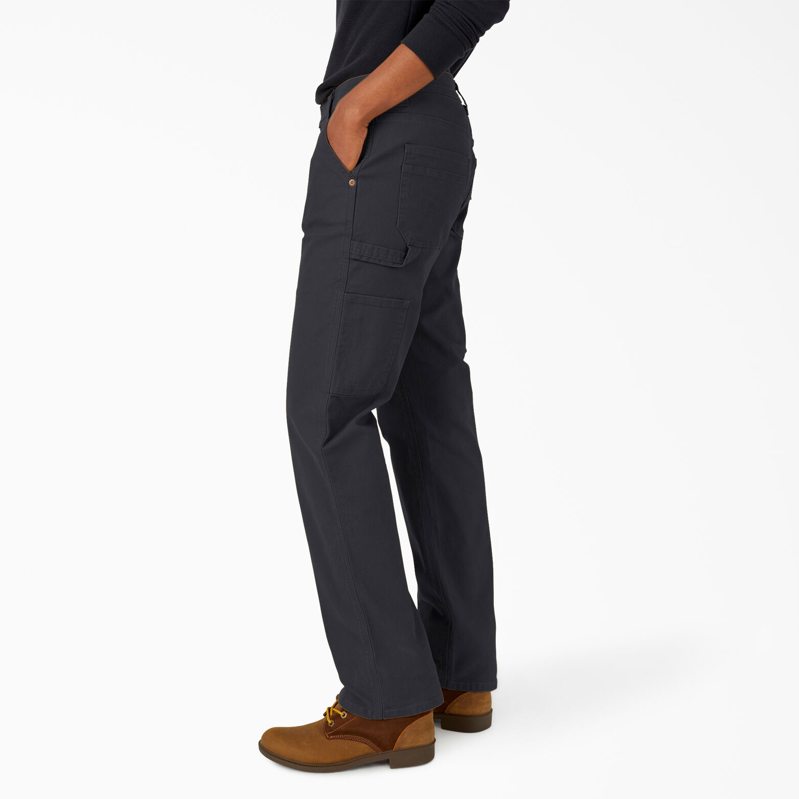 womens black carpenter pants
