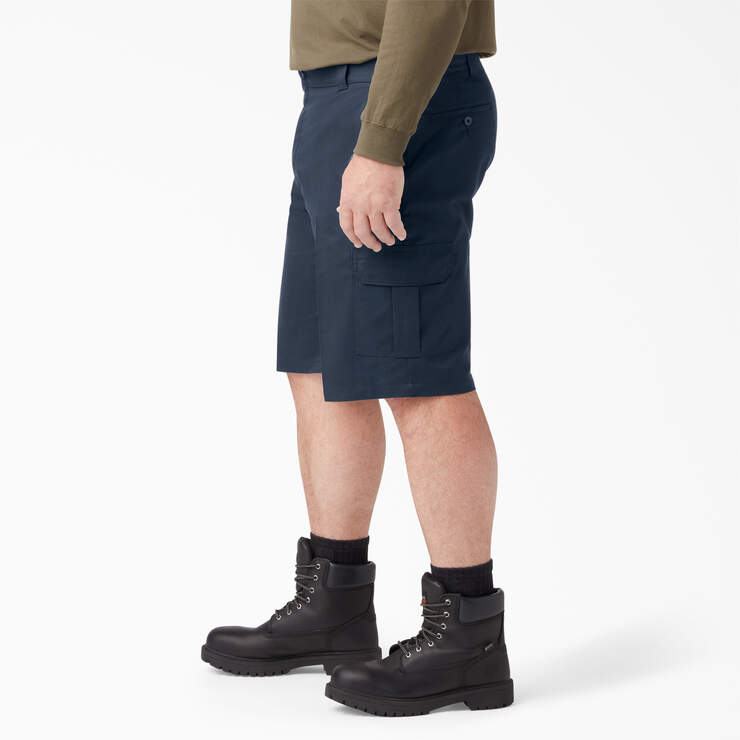 FLEX Cooling Active Waist Regular Fit Cargo Shorts, 11" - Dark Navy (DN) image number 6