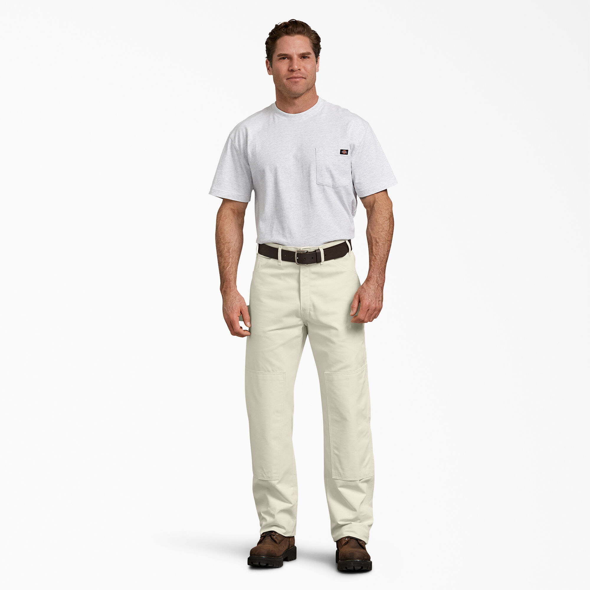Dickies white painter shorts shop