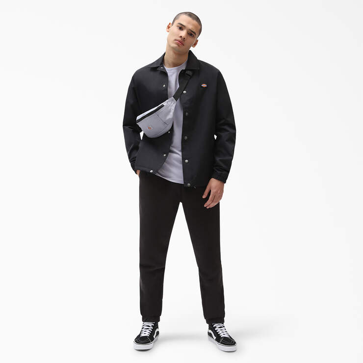 Mapleton Regular Fit Fleece Sweatpants - Black (BK) image number 3