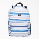 Blue Crush Student Backpack - Linear Stripe Print &#40;LSR&#41;
