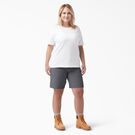 Women&#39;s Plus Cooling Relaxed Fit Shorts, 9&quot; - Graphite Gray &#40;GA&#41;