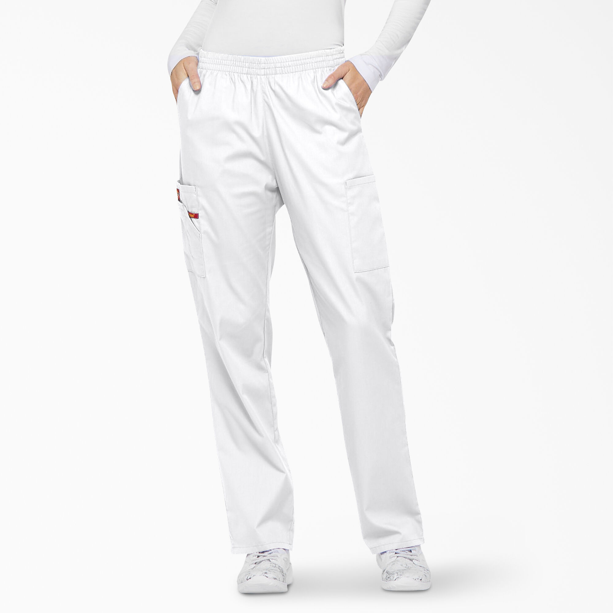 white cargo dickies