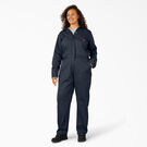 Women&#39;s Plus Long Sleeve Coveralls - Dark Navy &#40;DN&#41;