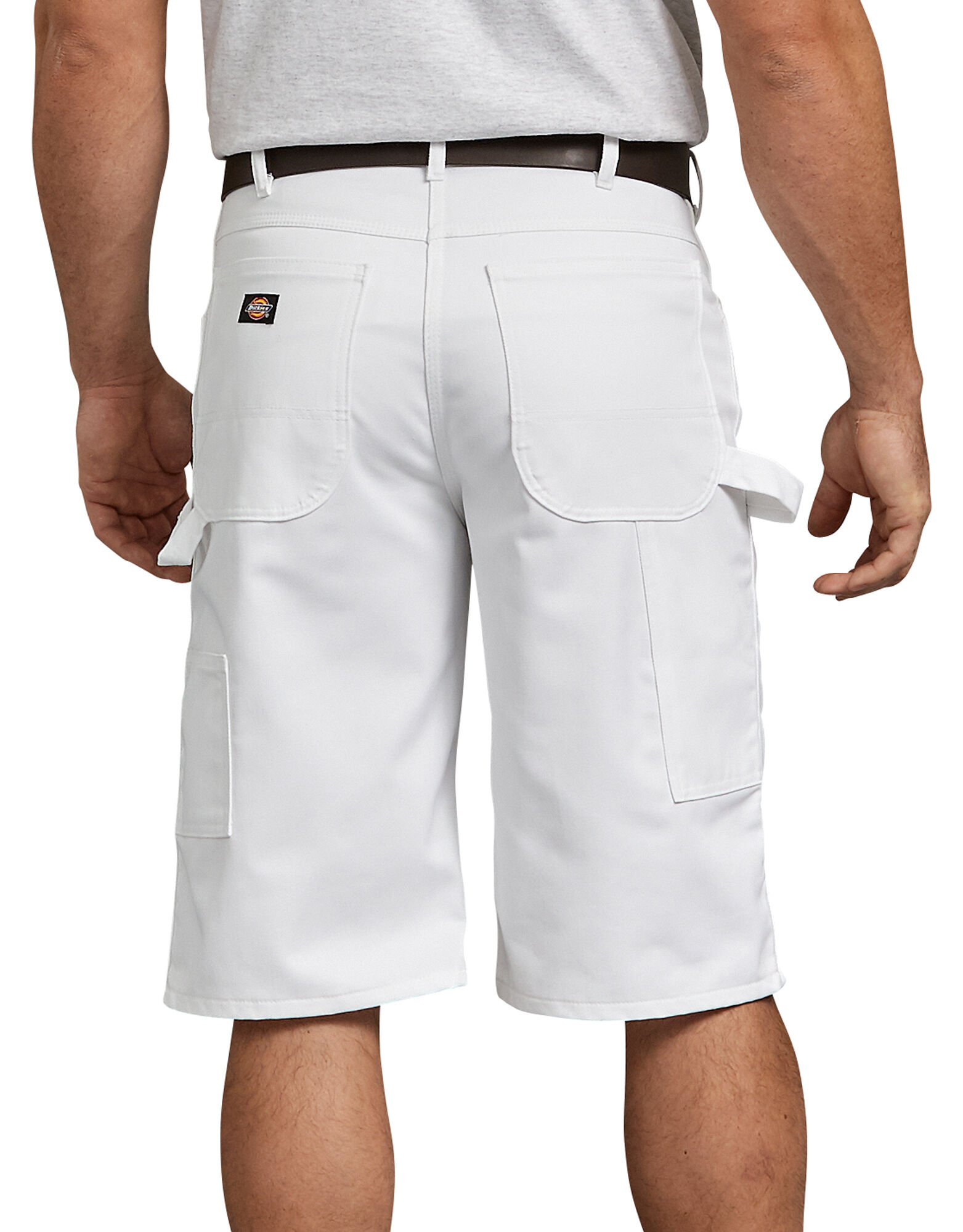 dickies shorts white