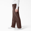 Flat Front Corduroy Pants - Chocolate Brown &#40;CB&#41;