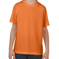 Boys' Short Sleeve Performance T-Shirt, 8-20 - Neon Orange (NA)
