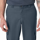 FLEX Regular Fit Straight Leg Cargo Pants - Airforce Blue &#40;AF&#41;