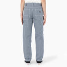 Garyville Hickory Stripe Carpenter Pants - Ecru/Airforce Blue &#40;EUA&#41;
