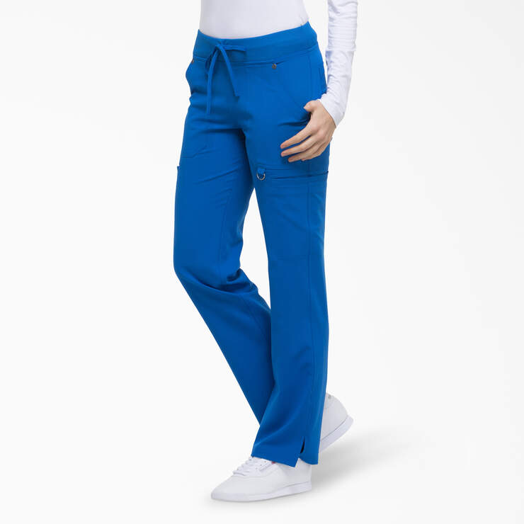 Women's Xtreme Stretch Scrub Pants - Royal Blue (RB) image number 3