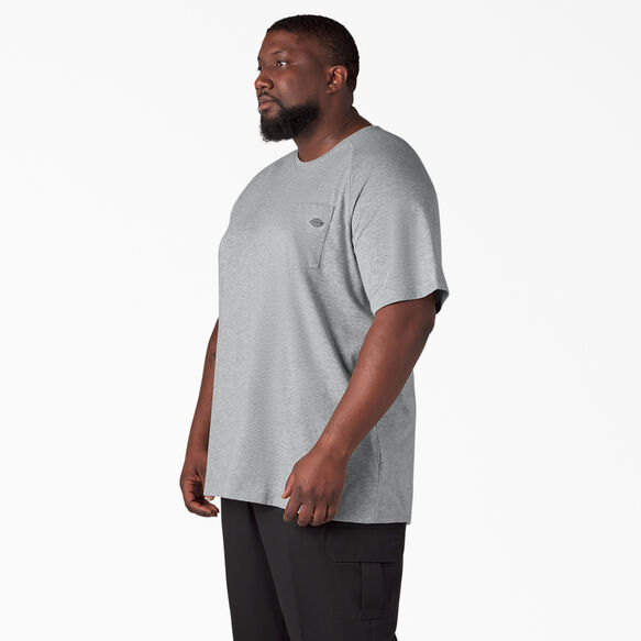 Cooling Short Sleeve Pocket T-Shirt - Heather Gray &#40;HG&#41;