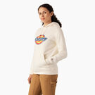 Women&#39;s Water Repellent Logo Hoodie - Antique White &#40;AW&#41;