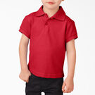 Toddler Piqu&eacute; Short Sleeve Polo - English Red &#40;ER&#41;