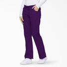 Women&#39;s EDS Signature Flare Leg Cargo Scrub Pants - Purple Eggplant &#40;EGG&#41;