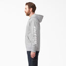 Water Repellent Sleeve Logo Hoodie - Heather Gray &#40;HG&#41;