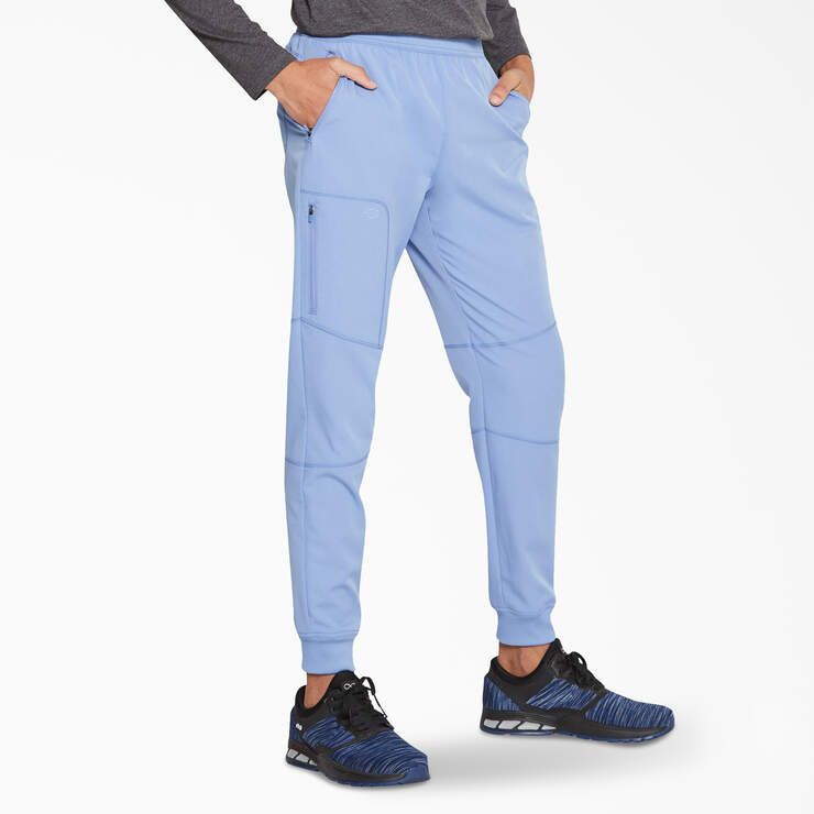 Men's Dynamix Natural Rise Jogger Scrub Pants - Ceil Blue (CBL) image number 4