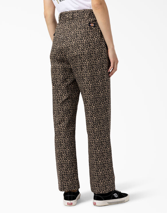 Women&#39;s Silver Firs Cropped Pants - Leopard Print &#40;LPT&#41;