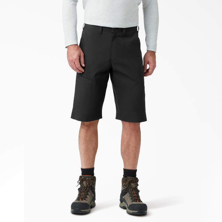 FLEX Cooling Regular Fit Utility Shorts, 13" - Black (BK) image number 1