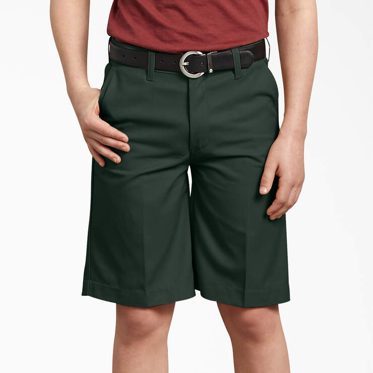 Boys' Classic Fit Shorts, 4-20 - Hunter Green (GH) image number 4