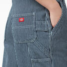 Women&#39;s Relaxed Fit Bib Overalls - Rinsed Hickory Stripe &#40;RHS&#41;