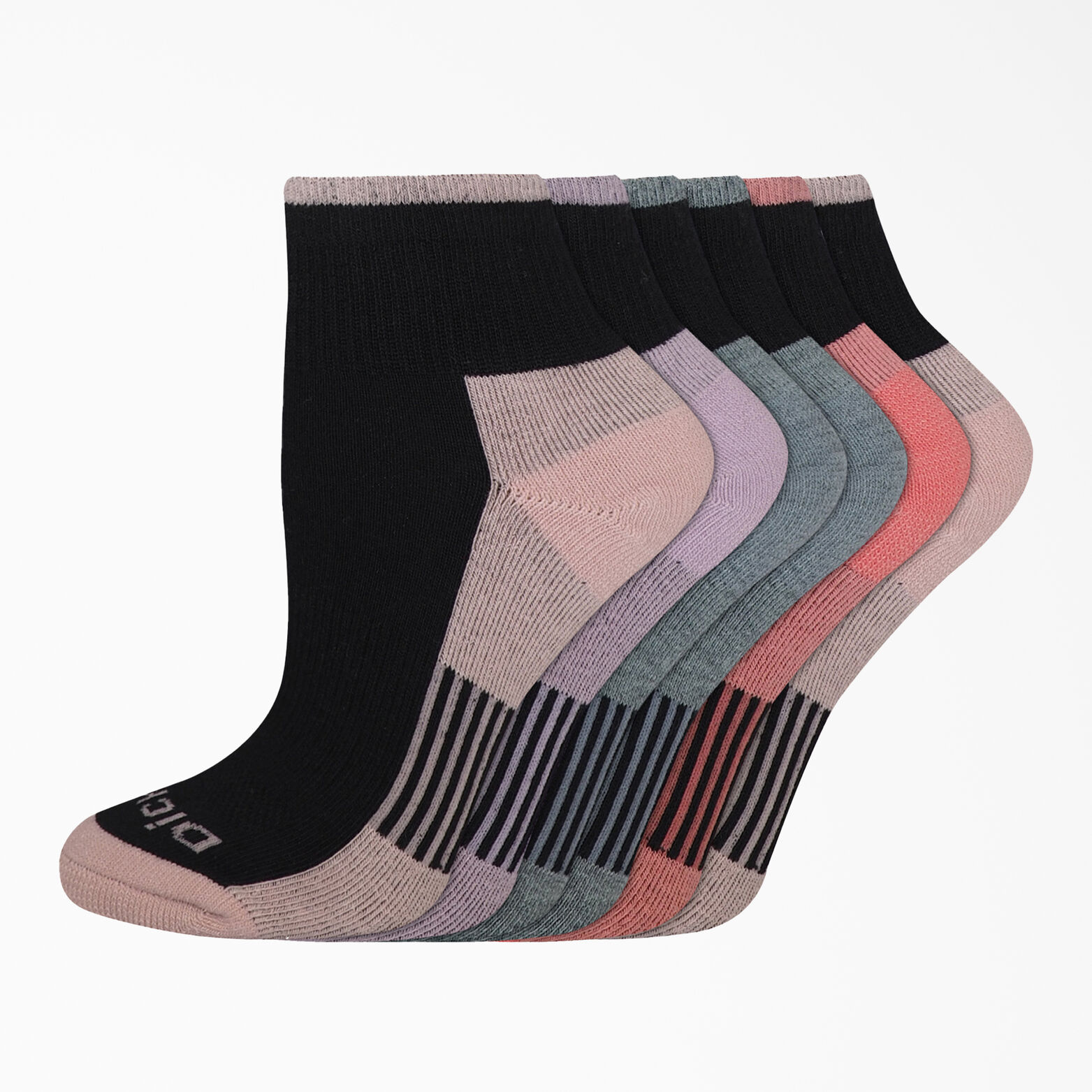 Women's Dri-Tech Quarter Socks, Size 6-9, 6-Pack - Dickies US