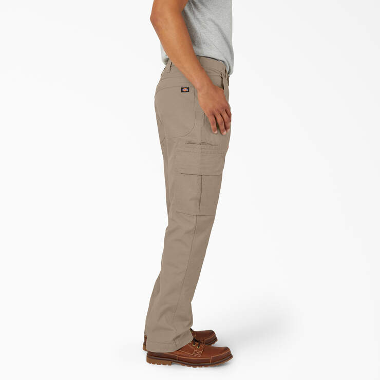 FLEX DuraTech Relaxed Fit Ripstop Cargo Pants - Desert Sand (DS) image number 4