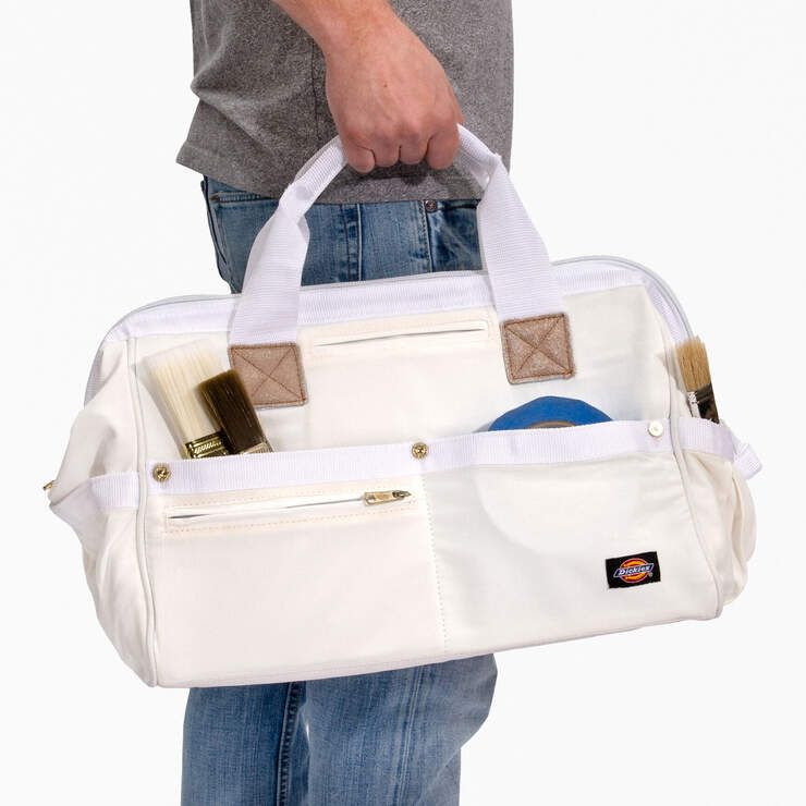 Painter's Work Bag, 16" - White (WHT) image number 6