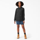 Women&#39;s Heavyweight Logo Sleeve Pullover - Black &#40;KBK&#41;