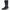 Heavyweight Wool Blend Socks, Size 6-12, 2-Pack - Black &#40;BK&#41;