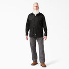 Relaxed Fit Long Sleeve Work Shirt - Black &#40;BK&#41;