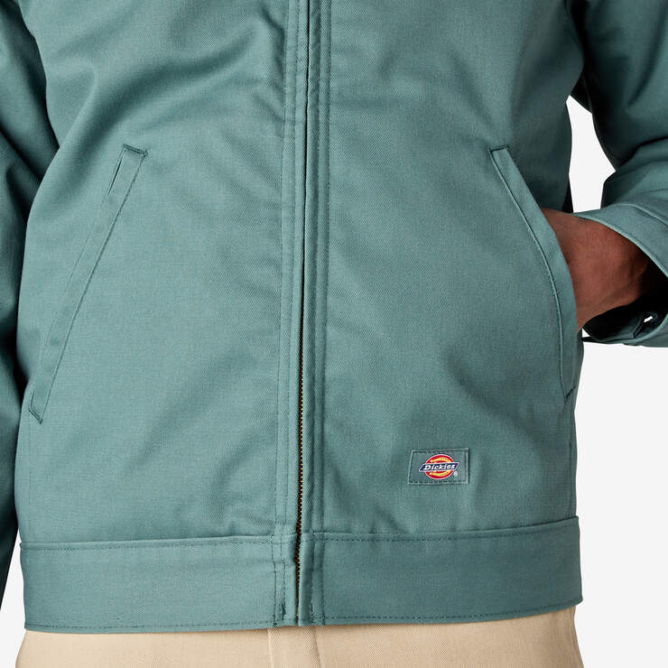 Insulated Eisenhower Jacket - Lincoln Green (LN) image number 7