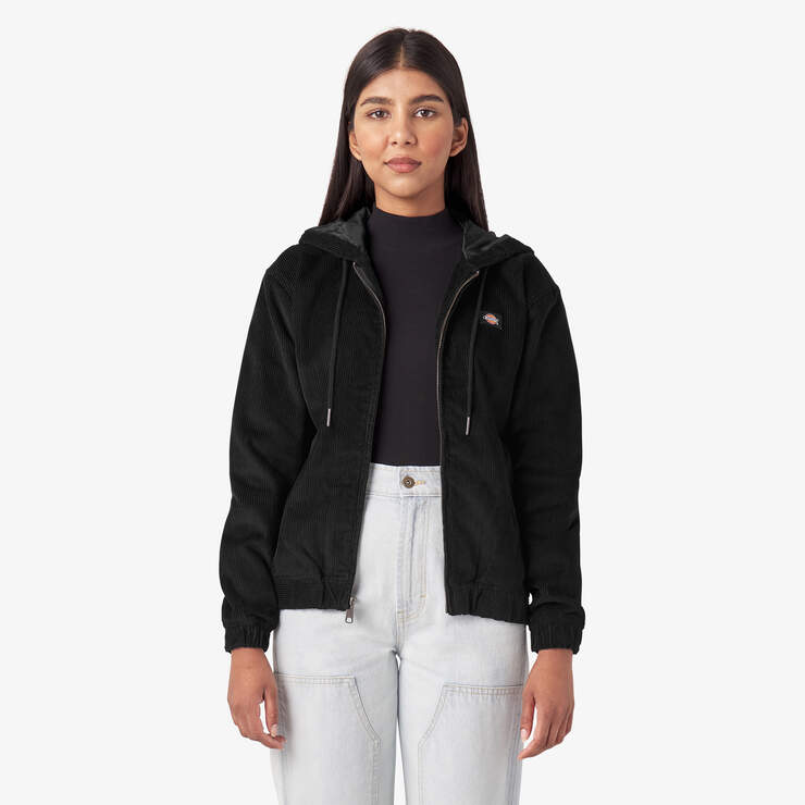Women’s Corduroy Jacket - Black (BKX) image number 1