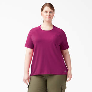 Women's Plus Cooling Short Sleeve Pocket T-Shirt