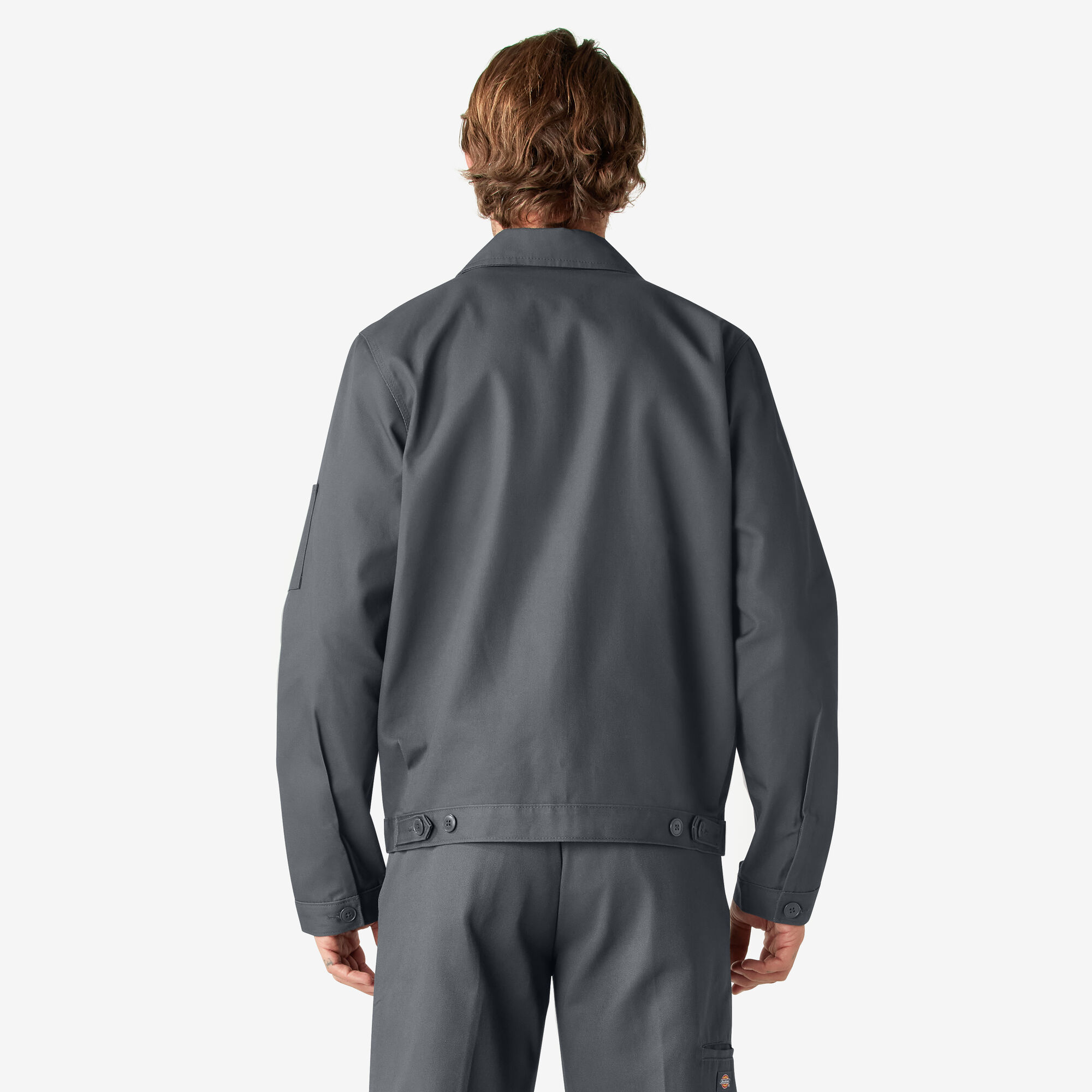 Unlined Eisenhower Jacket For Men , Charcoal Gray | Dickies