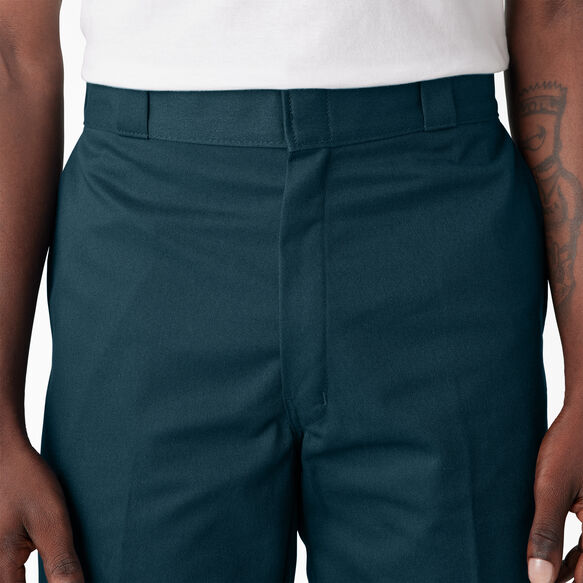 Loose Fit Double Knee Work Pants - Reflecting Pond &#40;YT9&#41;