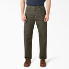 Relaxed Fit Heavyweight Duck Carpenter Pants - Rinsed Moss Green &#40;RMS&#41;