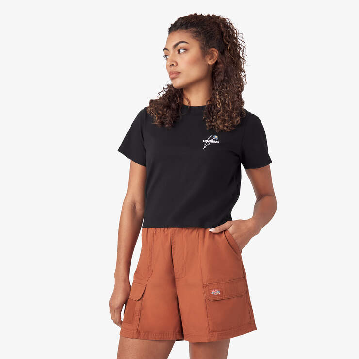 Women’s Herndon Graphic T-Shirt - Black (KBK) image number 3