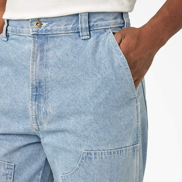 Madison Double Knee Jeans - Vintage Denim Wash (C15) image number 9