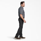 Slim Fit Tapered Leg Multi-Use Pocket Work Pants - Black &#40;BK&#41;